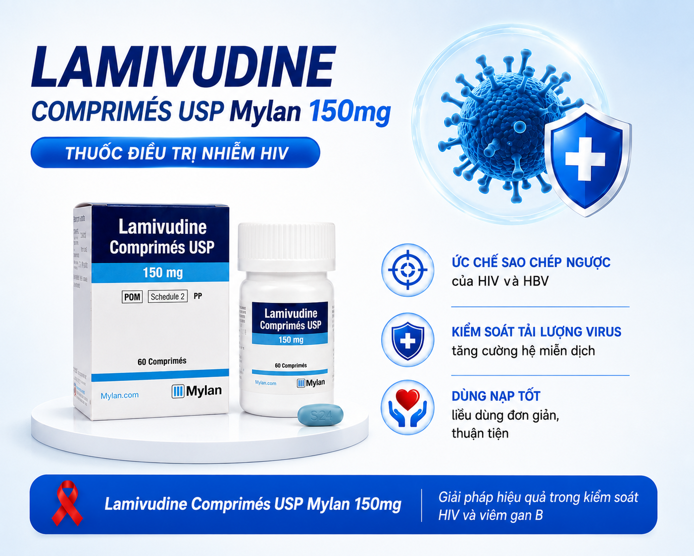 Lamivudine Comprimes Usp Mylan 150mg Lamivudine Comprimes Usp Mylan 150mg
